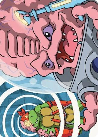 Art Series: Krang, Master Mind Card Front