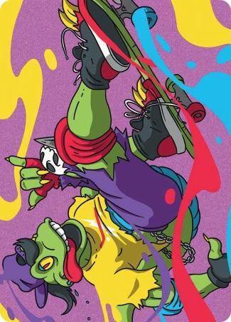 Art Series: Mondo Gecko Card Front