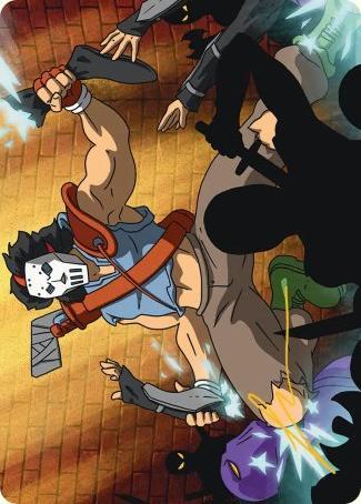 Art Series: Casey Jones, Vigilante Card Front