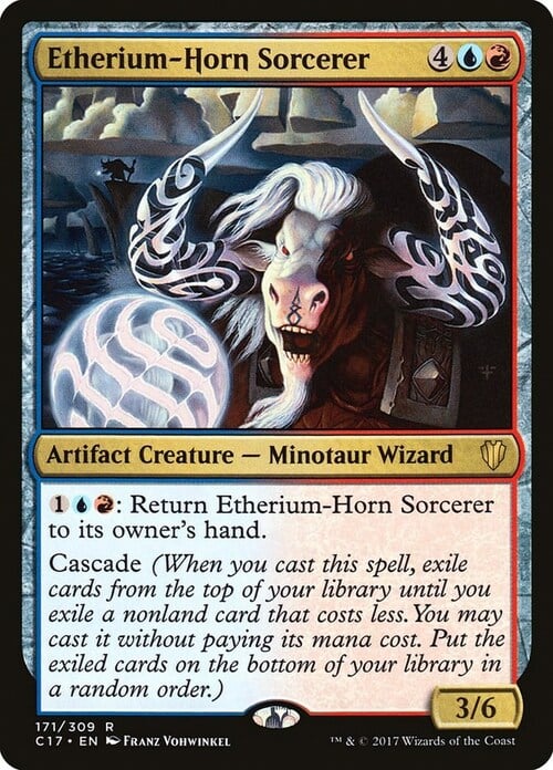 Etherium-Horn Sorcerer Card Front