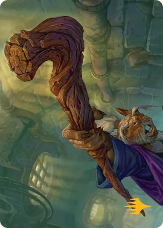 Art Series: Wooden Cane Card Front