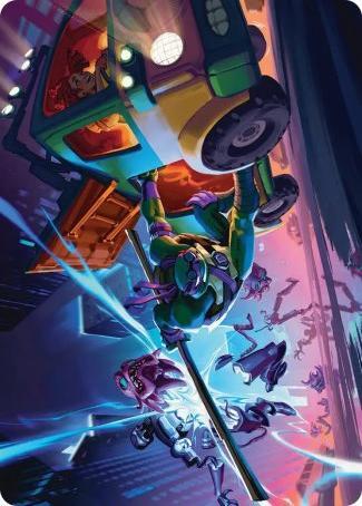 Art Series: Donatello, Rad Scientist Card Front