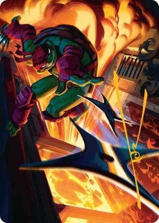 Art Series: Storm of Steel Card Front