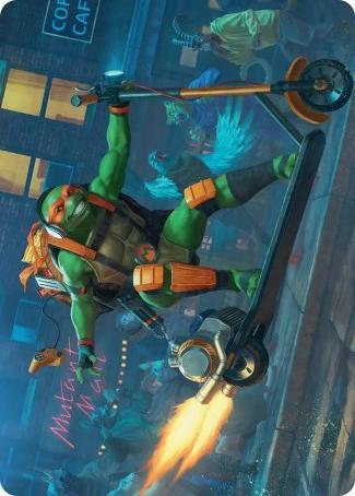 Art Series: Michelangelo, On the Scene Card Front