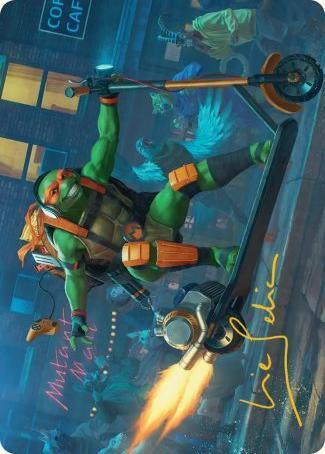 Art Series: Michelangelo, On the Scene Card Front