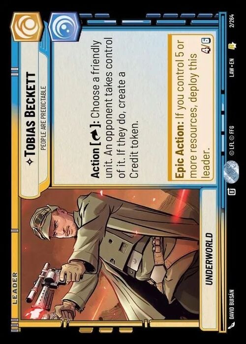 Tobias Beckett, Siamo Tutti Prevedibili Card Front