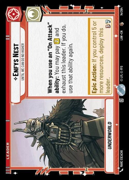 Enfys Nest, Hasta que no podamos subir más Frente