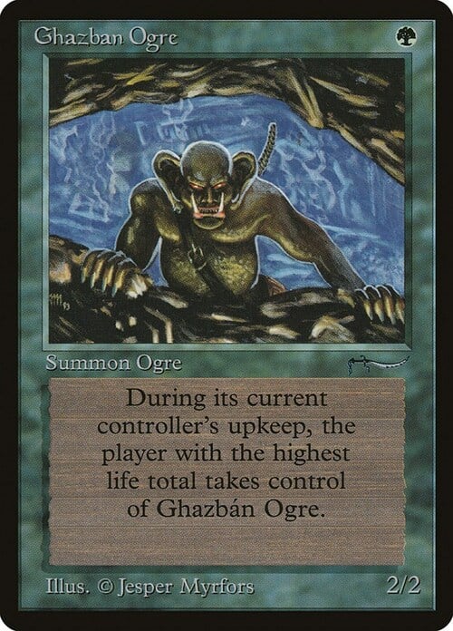 Ghazbán Ogre Card Front