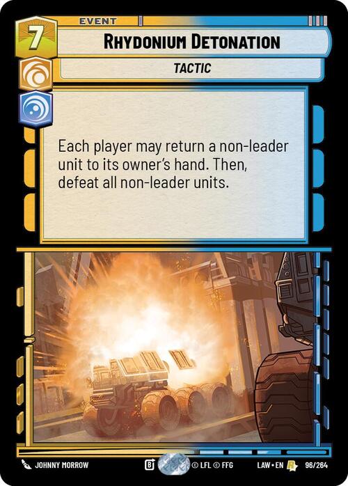 Detonazione di Rhydonium Card Front