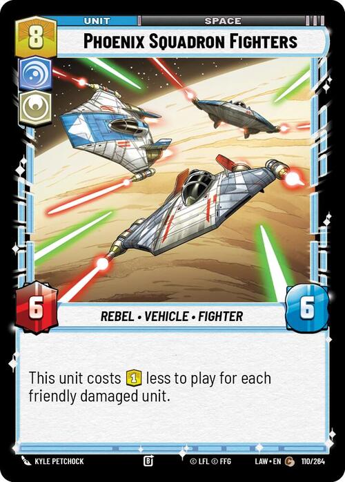 Phoenix Squadron Fighters Card Front