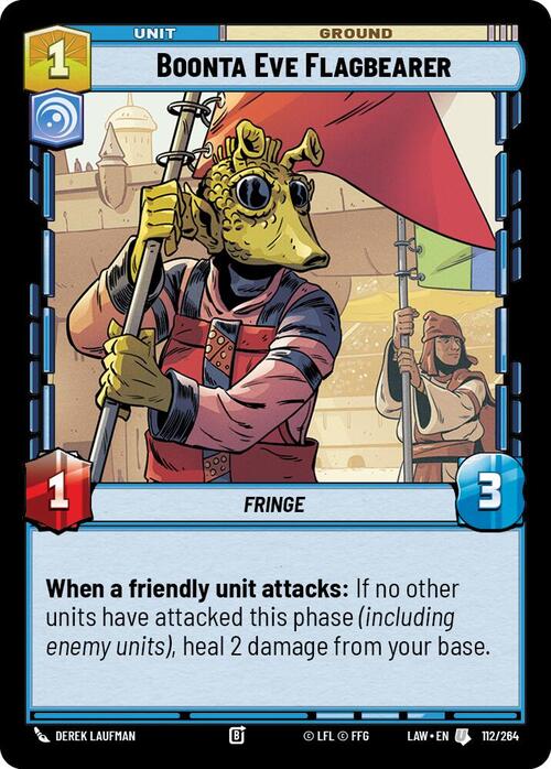 Portabandiera della Boonta Eve Card Front