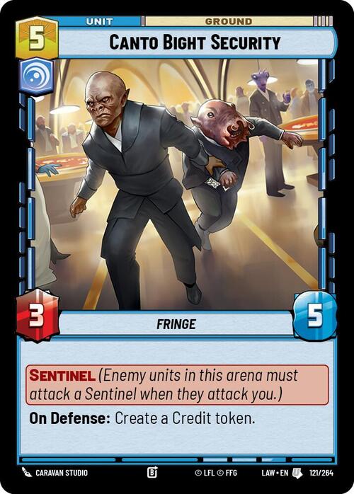 Canto Bight Security Card Front