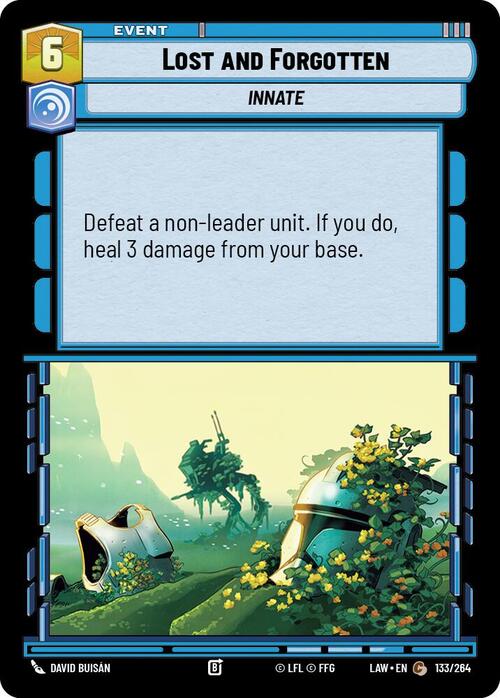 Lost and Forgotten Card Front