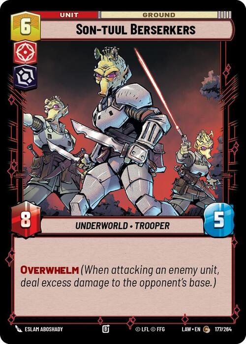 Berserker del Branco di Son-tuul Card Front