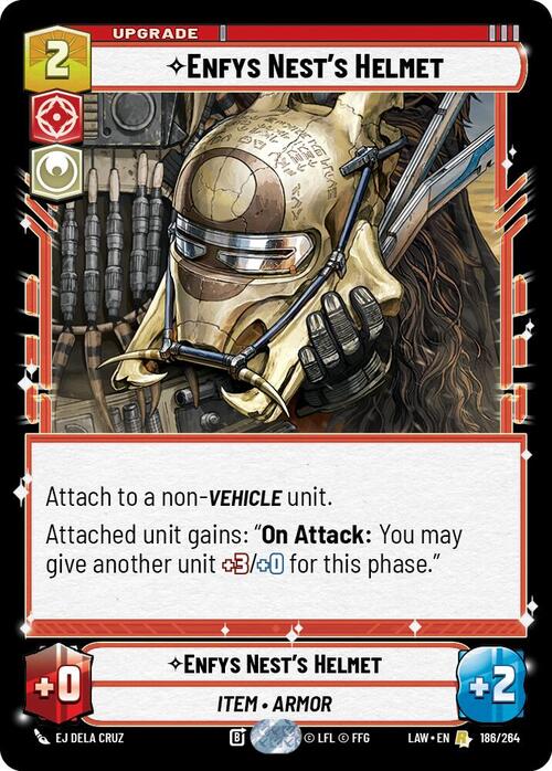 Elmo di Enfys Nest Card Front