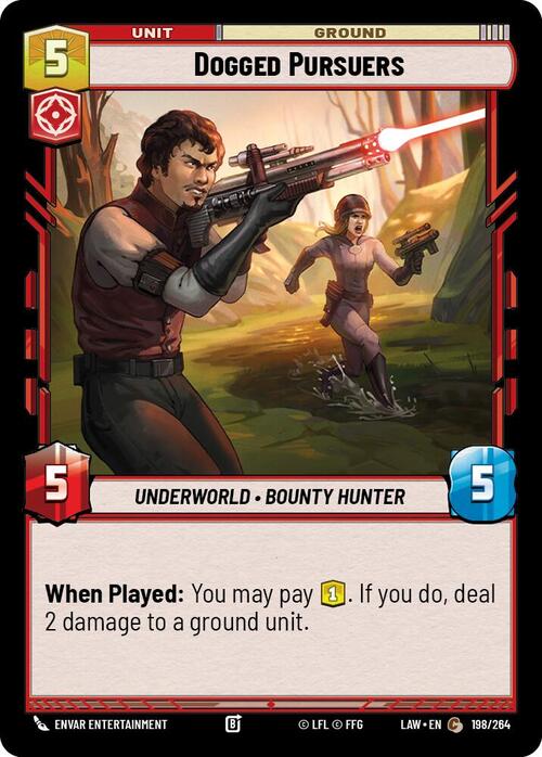 Inseguitori Ostinati Card Front