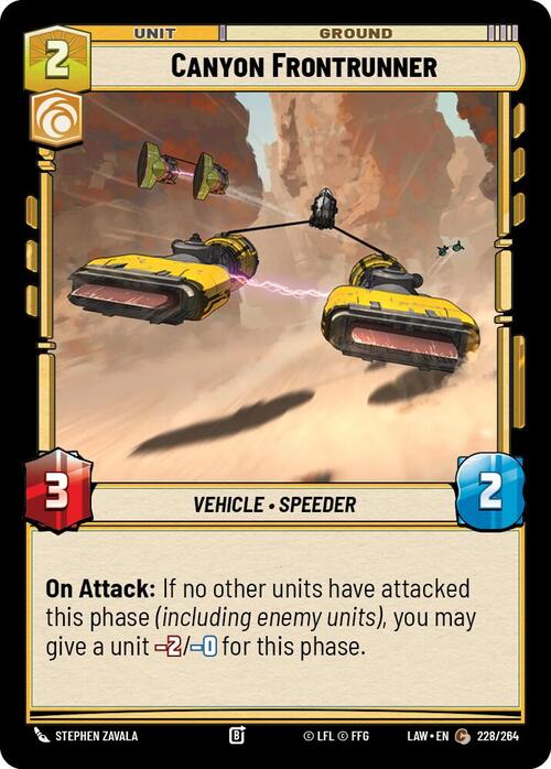 Favorito del Canyon Card Front