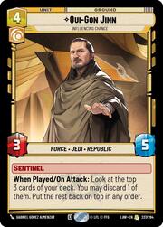 Qui-Gon Jinn, Influencing Chance