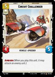 Aspirante al premio del circuito