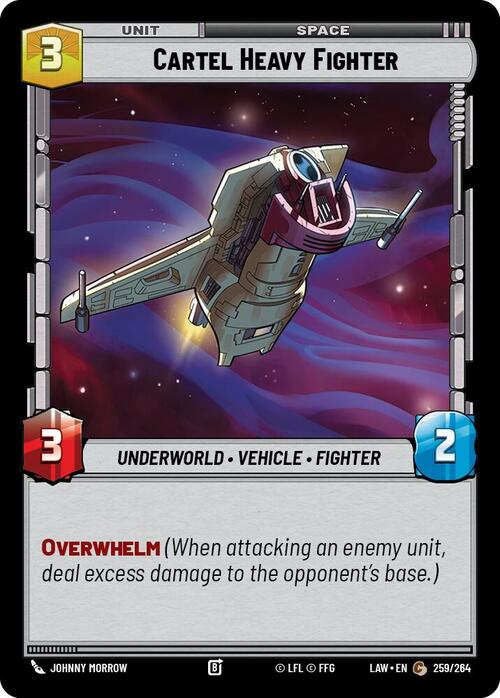 Cartel Heavy Fighter Card Front
