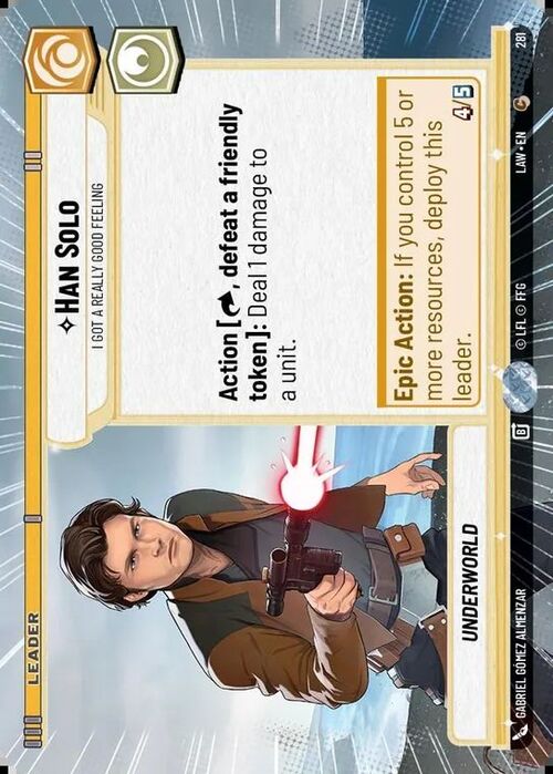 Han Solo - I Got a Really Good Feeling Card Front