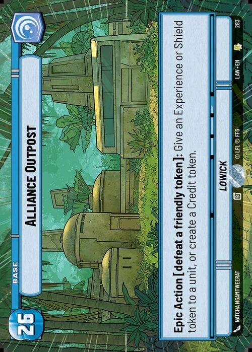 Alliance Outpost Card Front