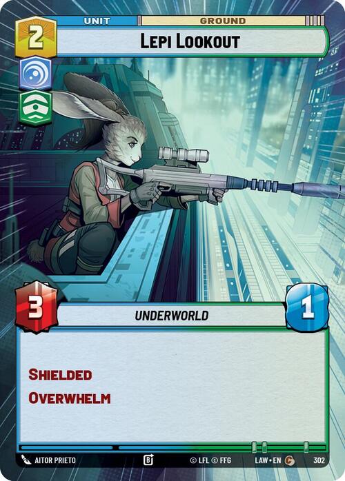 Vedetta Lepi Card Front