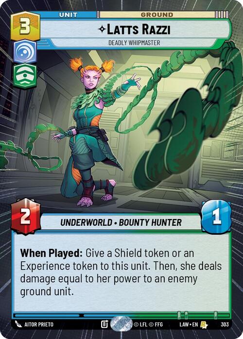 Latts Razzi, Letale Con La Frusta Card Front