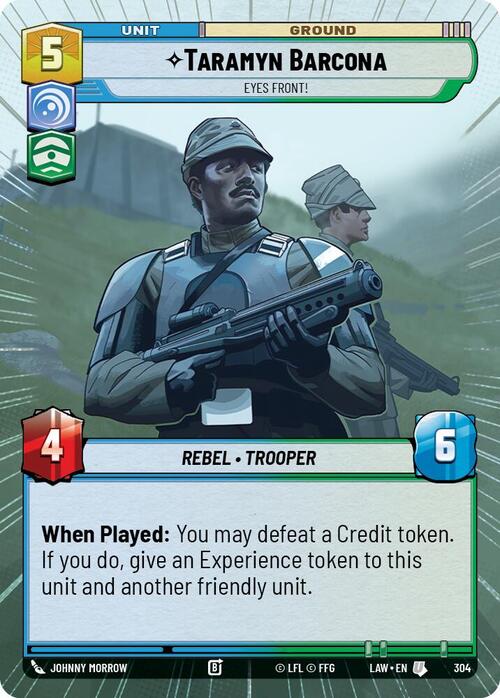 Taramyn Barcona, Guardate Avanti Card Front