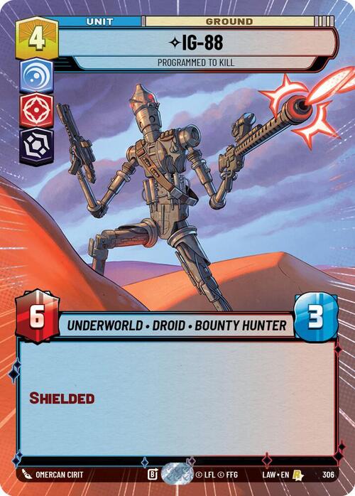 IG-88 - Programmed to Kill Card Front