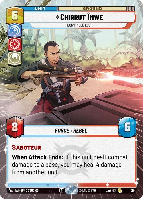 Chirrut Îmwe, Quale Fortuna? Card Front