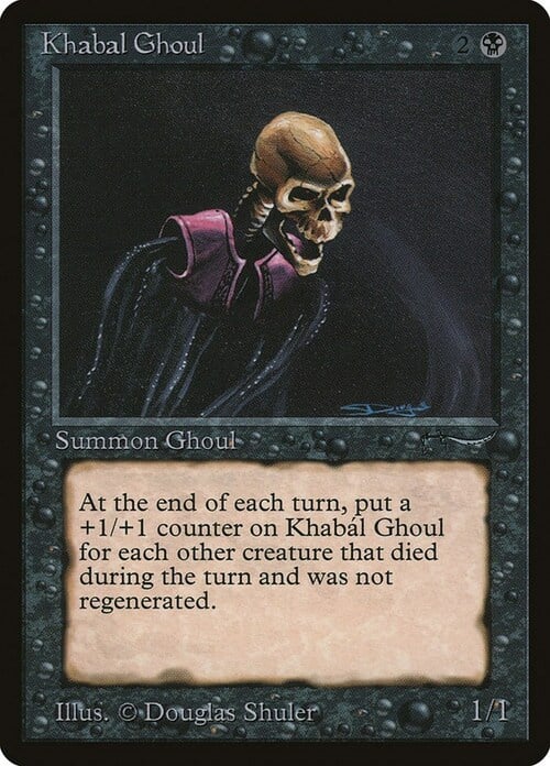 Khabál Ghoul Card Front