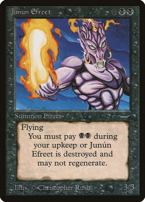 Junún Efreet Card Front