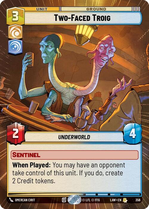 Troig hipócrita Frente