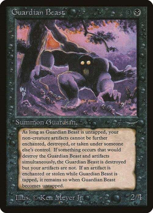 Guardian Beast Card Front