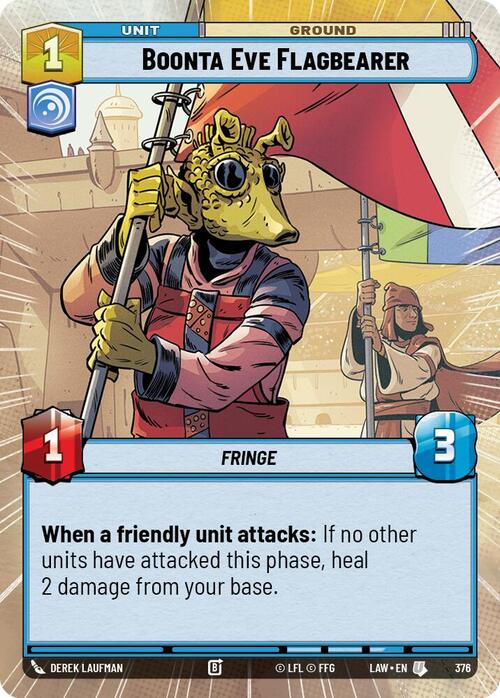 Boonta Eve Flagbearer Card Front