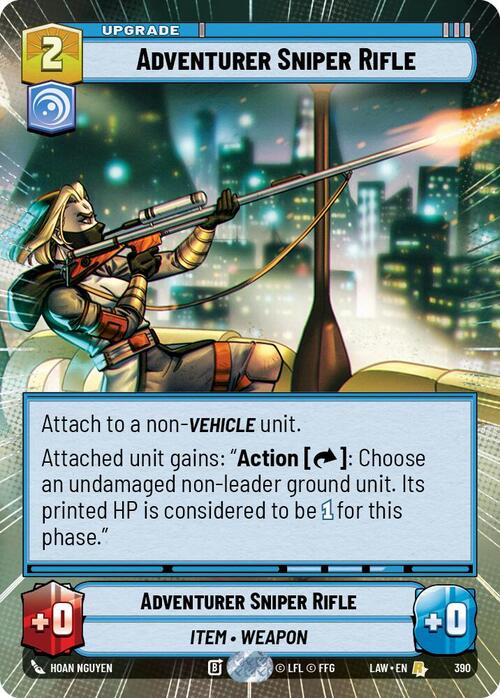 Adventurer Sniper Rifle Frente