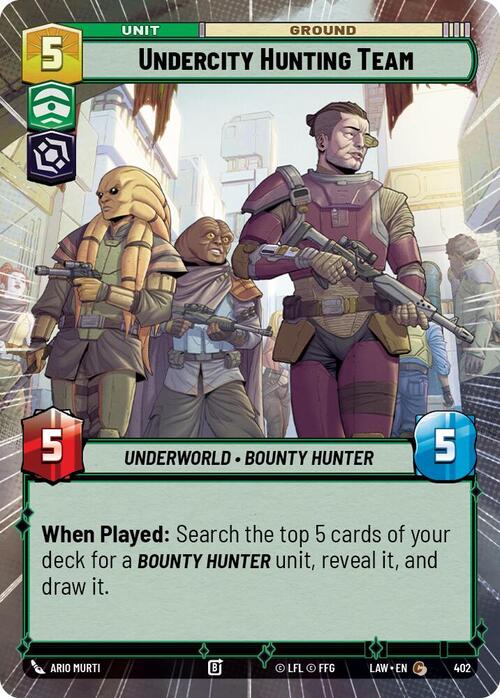 Cazadores de los Subterráneos Frente