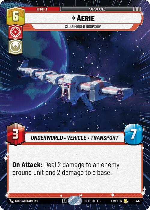 Aerie - Cloud-Rider Dropship Card Front