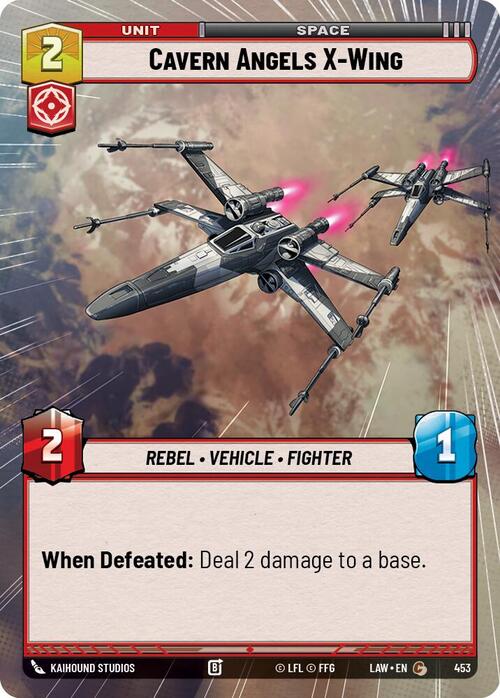 Cavern Angels X-Wing Card Front