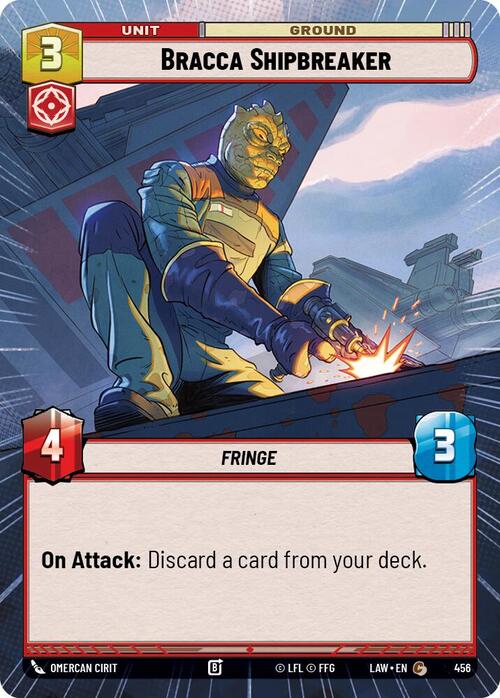 Demolitore di Navi di Bracca Card Front