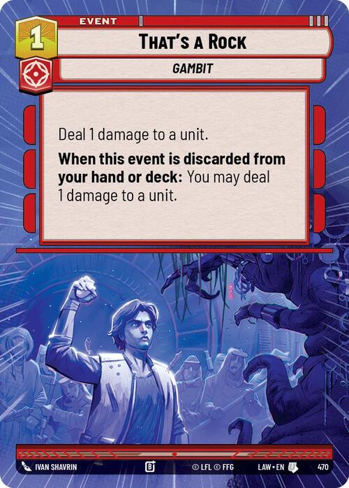 Eso es una piedra Frente