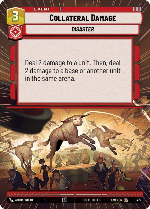 Collateral Damage Card Front