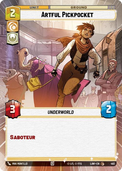 Artful Pickpocket Card Front