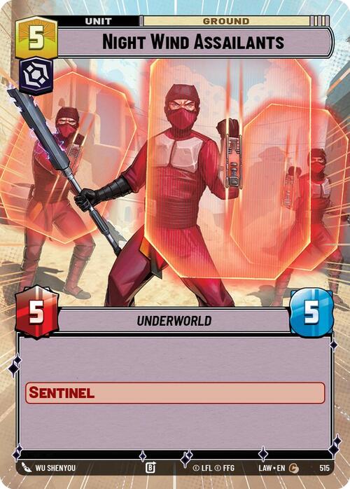 Asaltantes del Viento Nocturno Frente