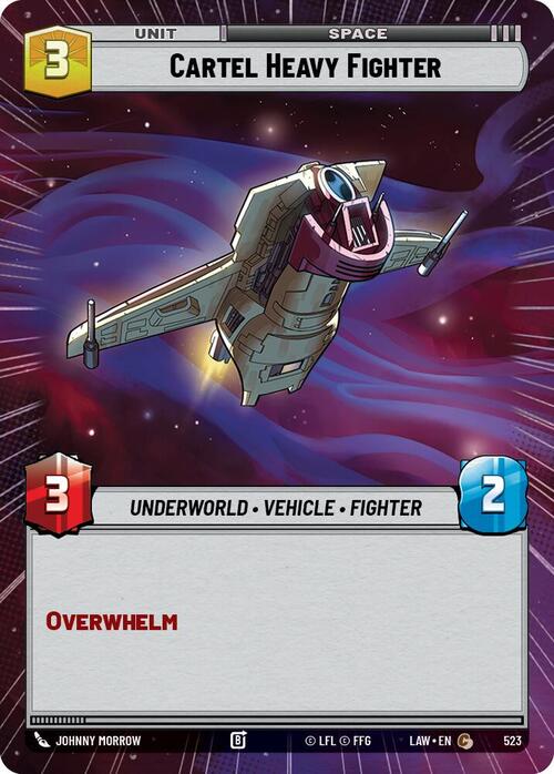 Cartel Heavy Fighter Card Front