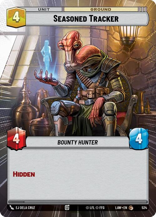 Rastreador avezado Frente