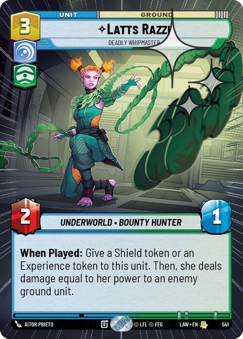 Latts Razzi, Letale Con La Frusta Card Front