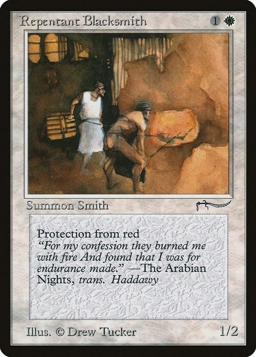 Repentant Blacksmith Card Front