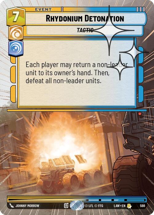 Rhydonium Detonation Card Front